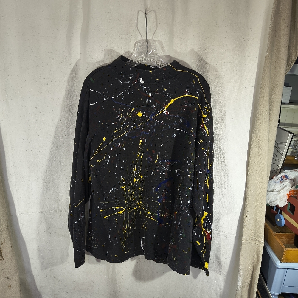 Unisex Grey Size XL Long Sleeve Tee W/Unique Street Wear Art By Timothy Designs